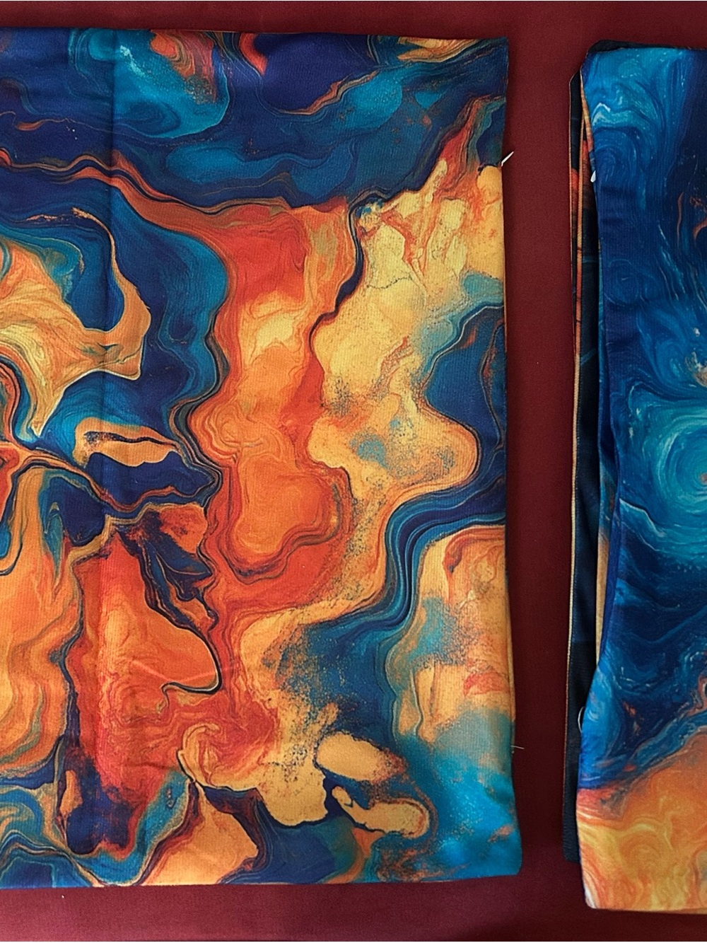 Colorful throw pillows 🧡🩵💙🧡💛🧡